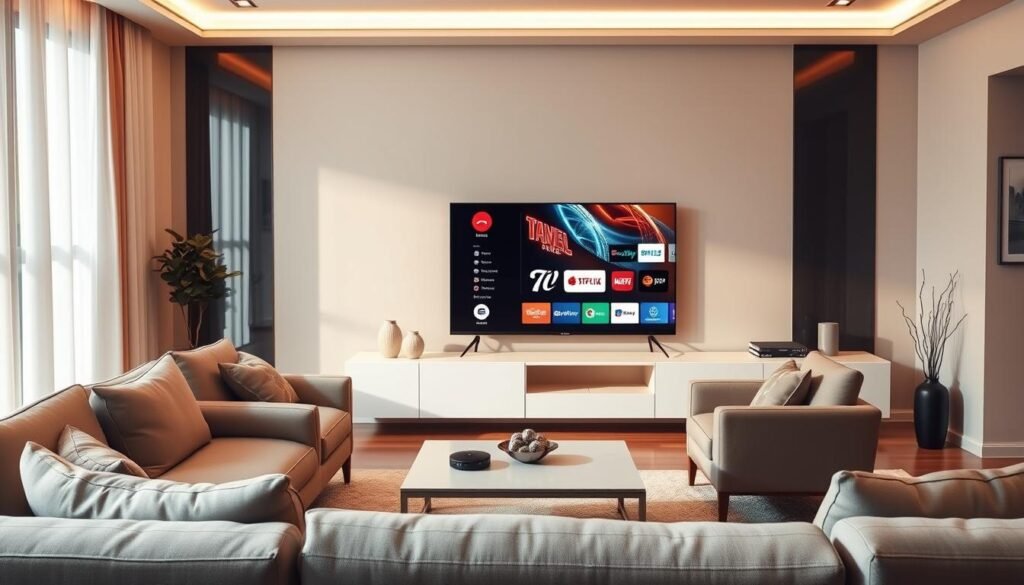 smart TVs acessíveis