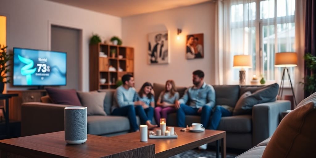 Dispositivos domésticos inteligentes o impacto na rotina familiar moderna