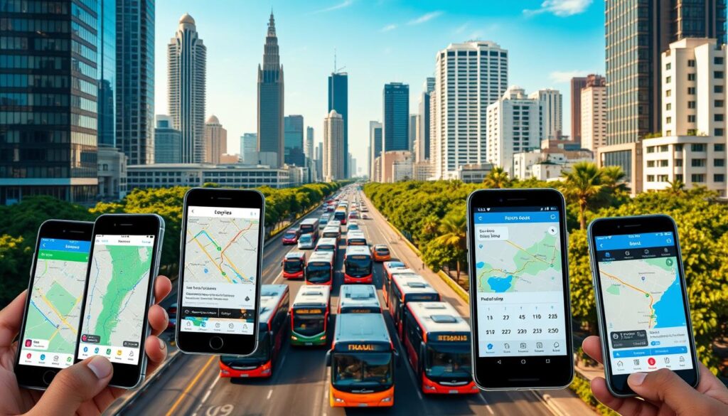 Aplicativos de Ônibus no Brasil Aplicativos de Ônibus no Brasil