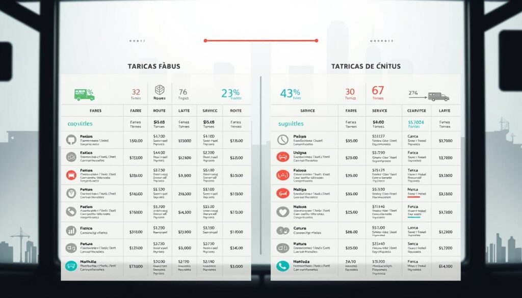 Tarifas de Ônibus: Comparativo entre Cidades Tarifas de Ônibus: Comparativo entre Cidades