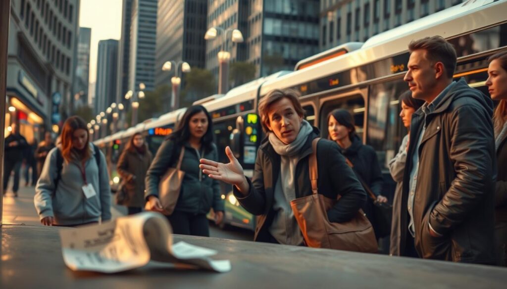 problemas com bilhetes de ônibus